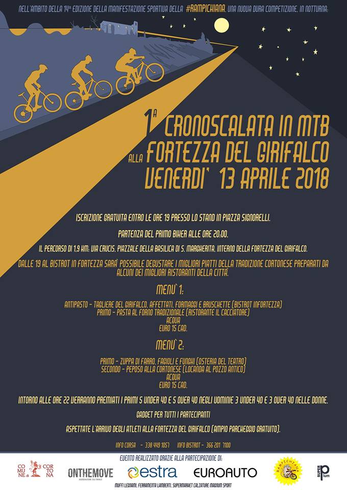 Cronoscalata in MTB alla Fortezza del Girifalco - Rampichiana 2018 