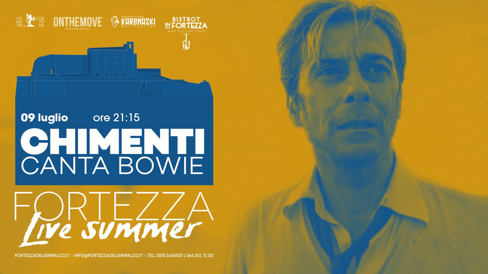 Chimenti canta Bowie • Fortezza Live Summer 