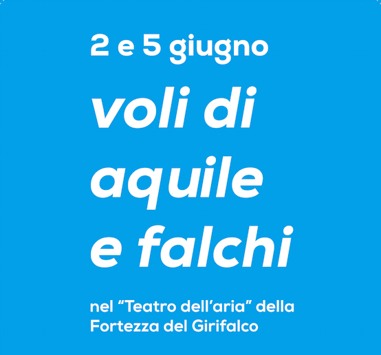 Voli di Aquile e Falchi nel 'Teatro dell'Aria' della Fortezza del Girifalco - 2 e 5 Giugno ore 16:00-18:00